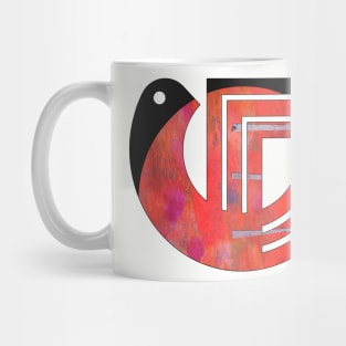 Graphic Bird Mug